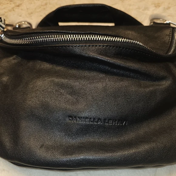 Daniella Lehavi Iconic Mia Crossbody Genuine Leather Bag - Picture 6 of 14